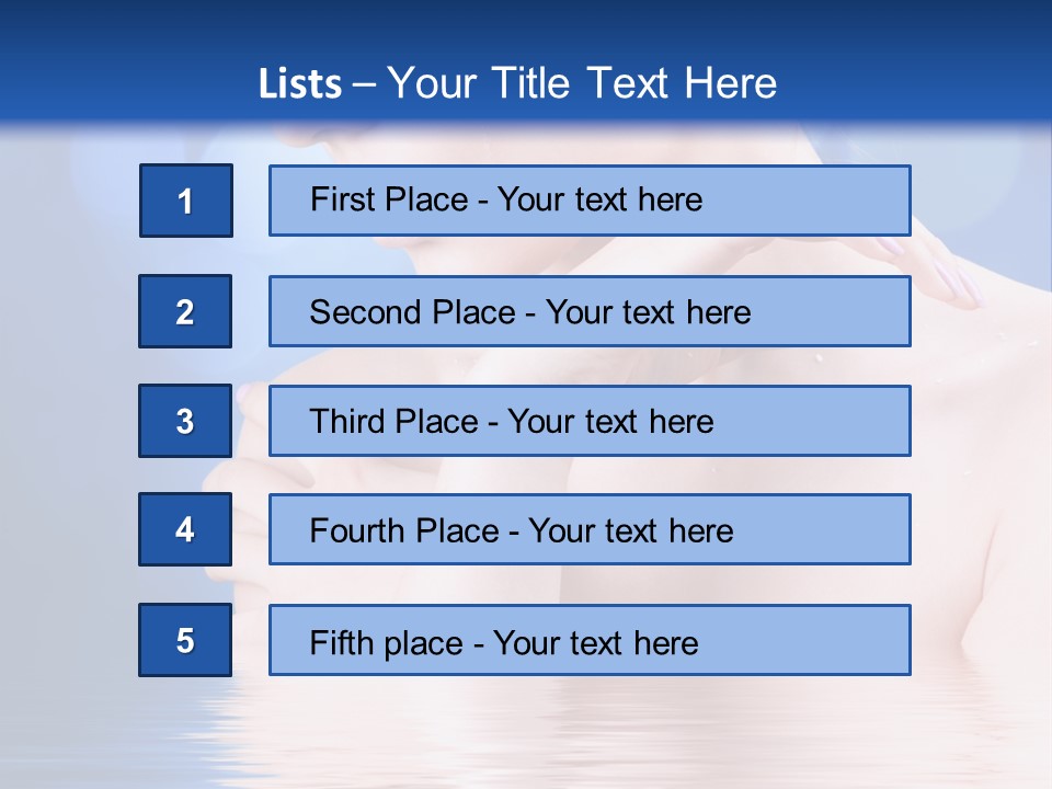 Face Look Snowflake PowerPoint Template