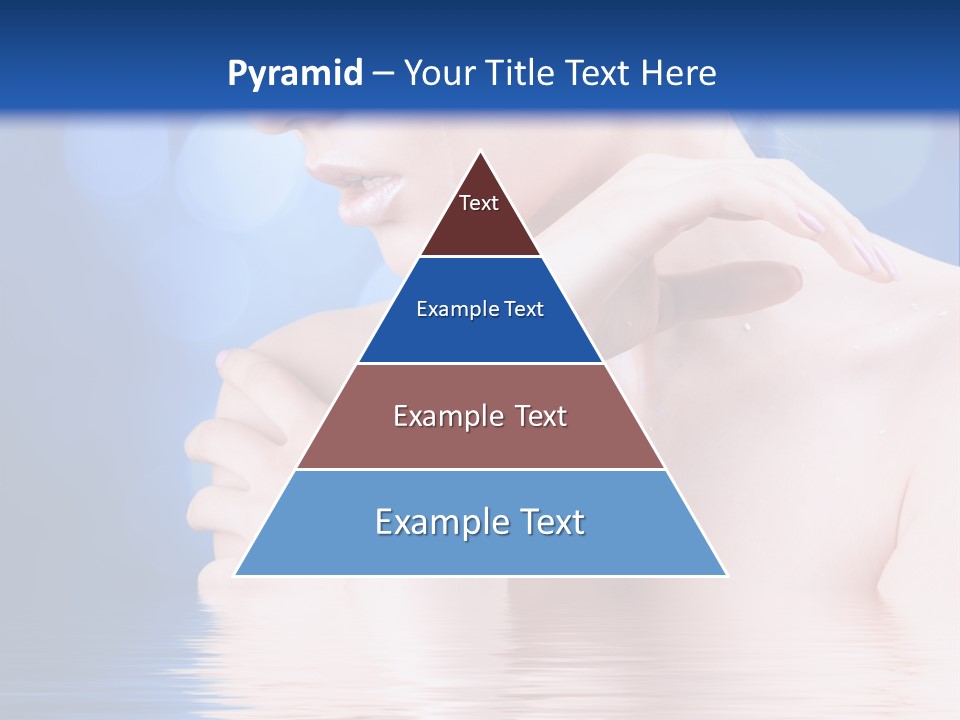 Face Look Snowflake PowerPoint Template
