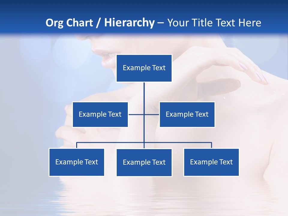 Face Look Snowflake PowerPoint Template