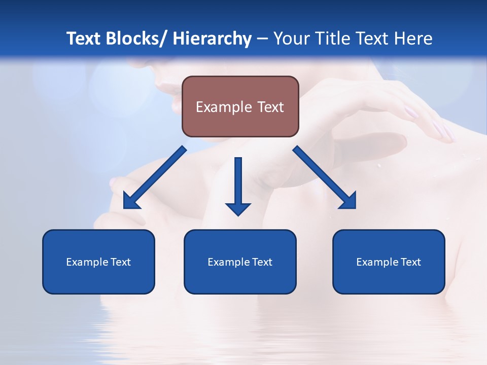 Face Look Snowflake PowerPoint Template