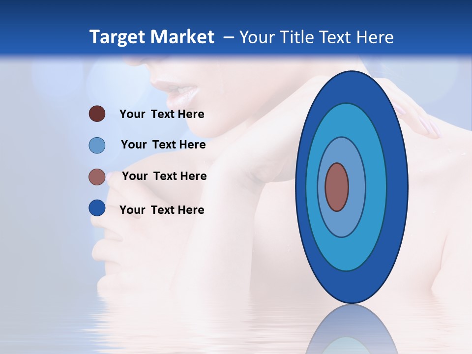 Face Look Snowflake PowerPoint Template