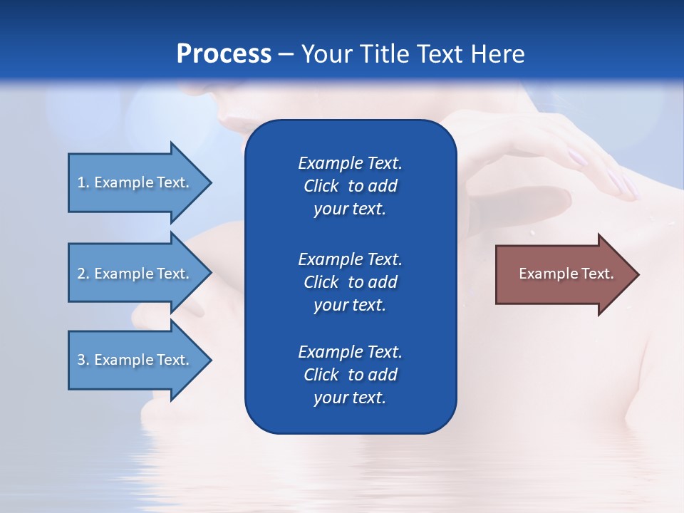 Face Look Snowflake PowerPoint Template