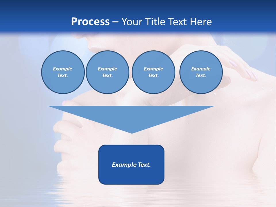 Face Look Snowflake PowerPoint Template