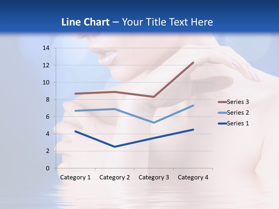 Face Look Snowflake PowerPoint Template