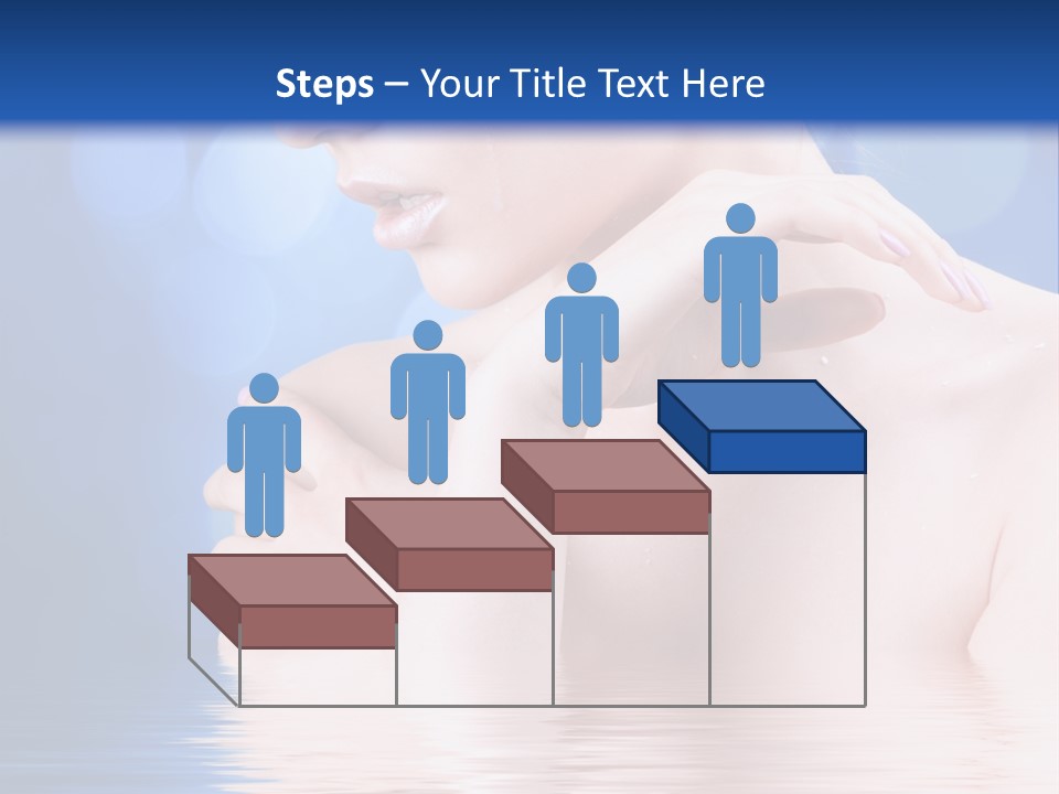 Face Look Snowflake PowerPoint Template