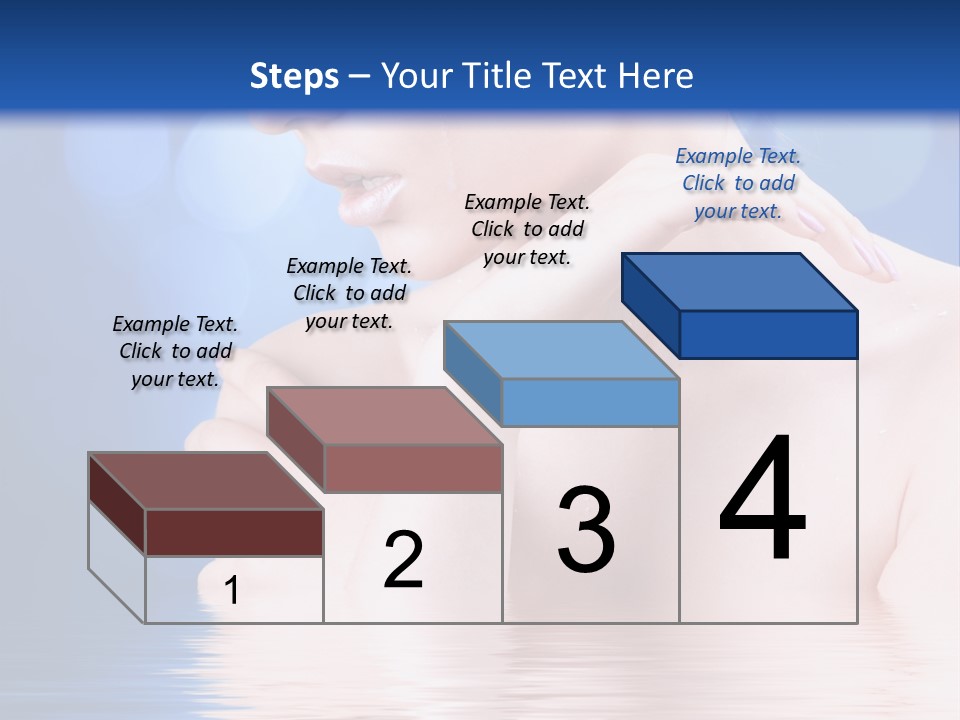 Face Look Snowflake PowerPoint Template