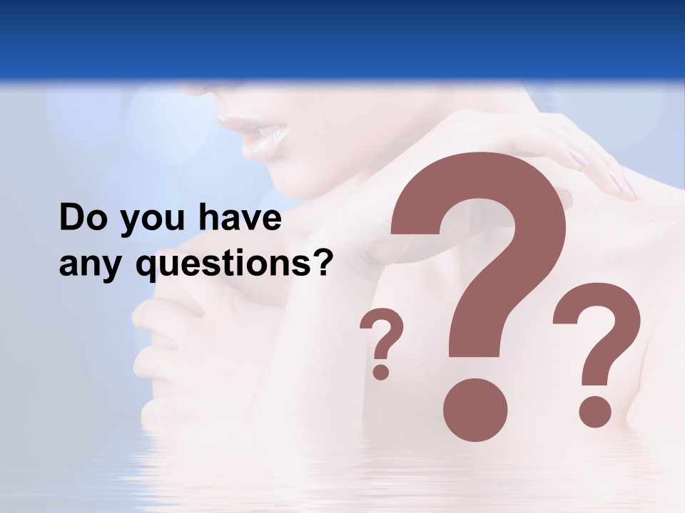 Face Look Snowflake PowerPoint Template