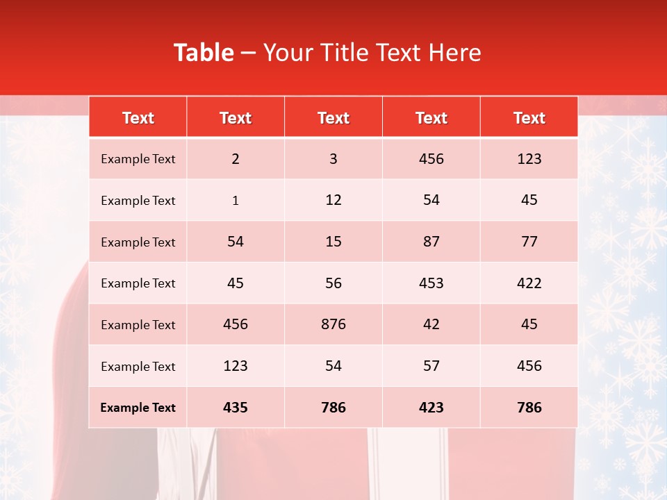 Hat Winter Coldness PowerPoint Template