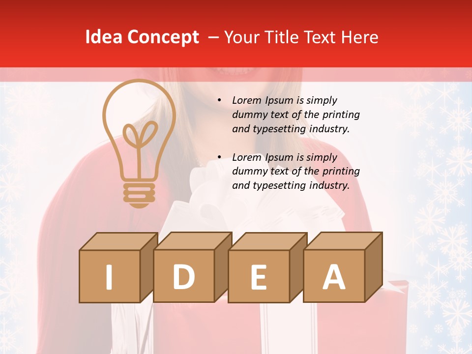 Hat Winter Coldness PowerPoint Template