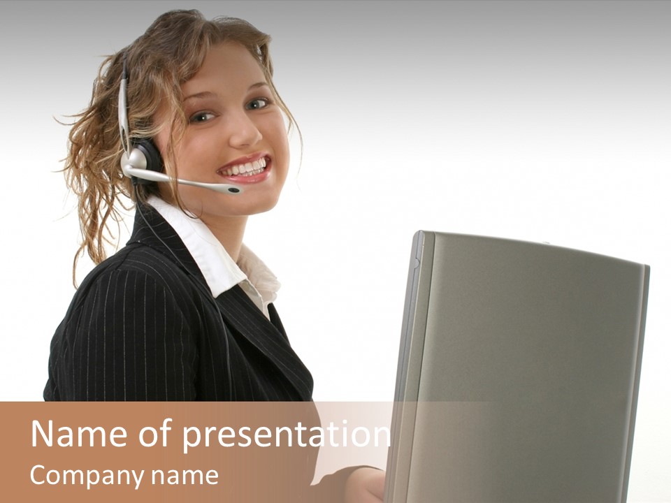 Customer Study Rep PowerPoint Template