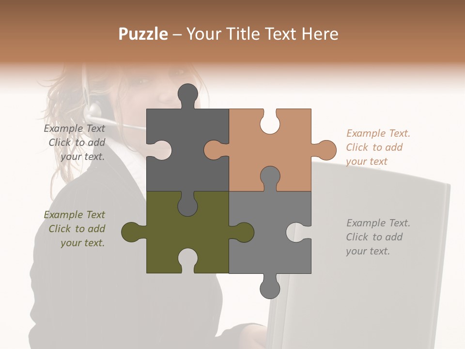 Customer Study Rep PowerPoint Template