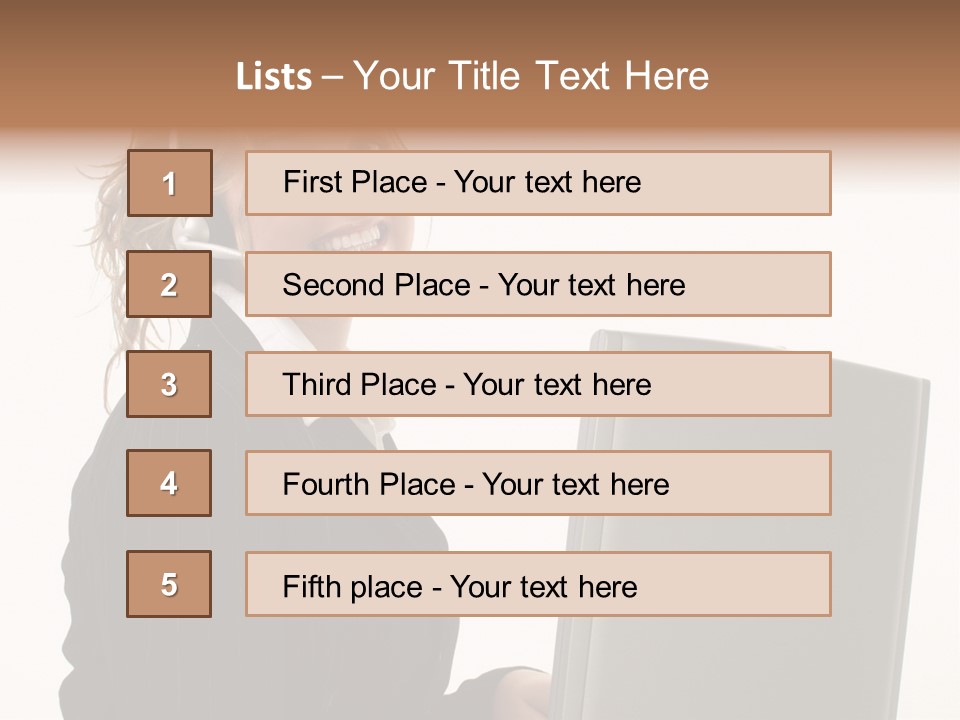 Customer Study Rep PowerPoint Template