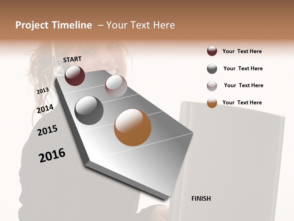 Customer Study Rep PowerPoint Template