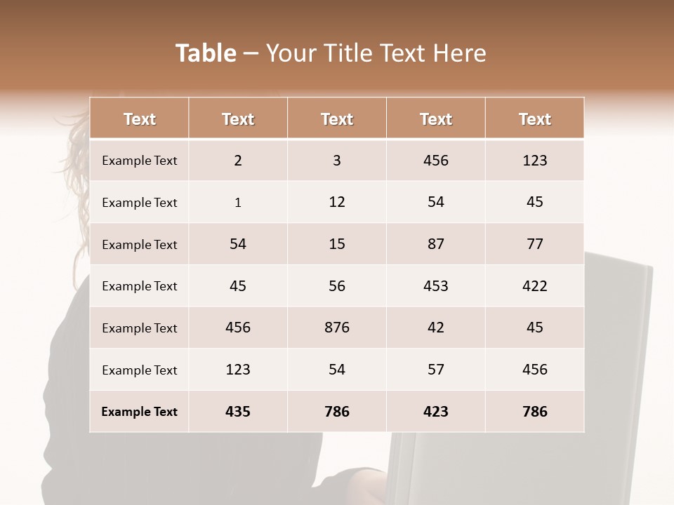 Customer Study Rep PowerPoint Template