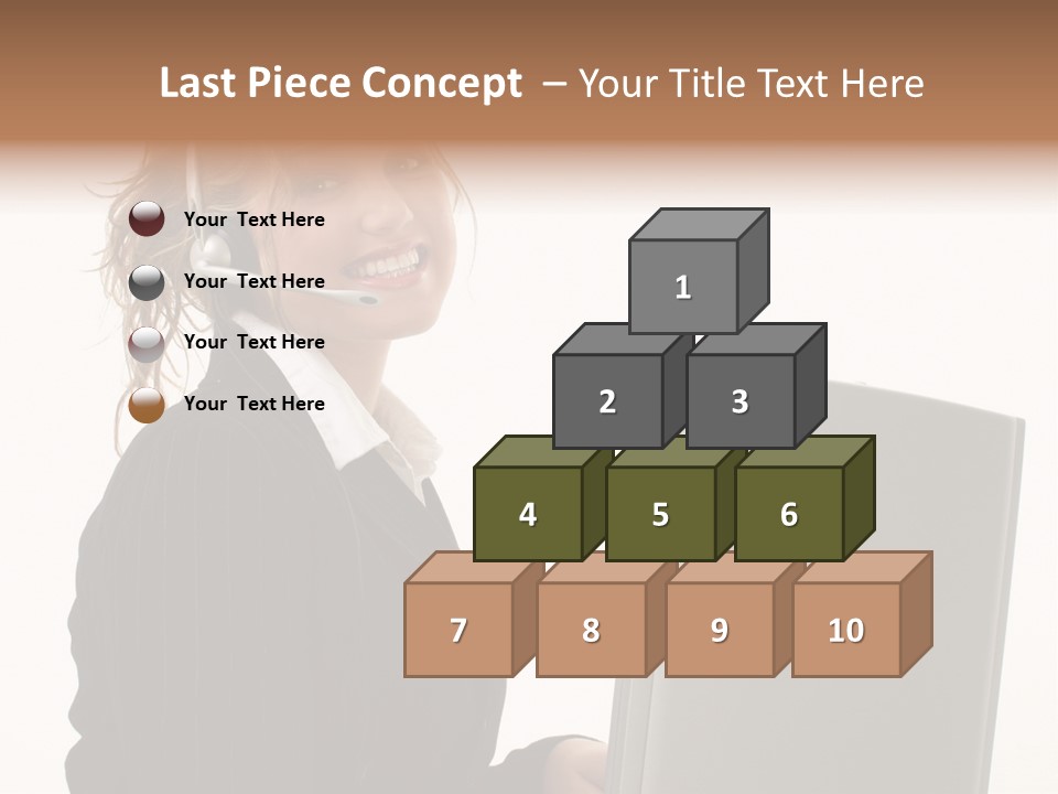 Customer Study Rep PowerPoint Template