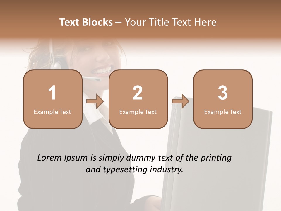 Customer Study Rep PowerPoint Template