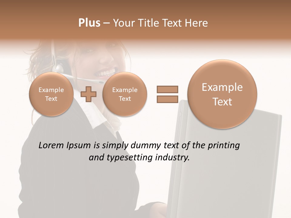 Customer Study Rep PowerPoint Template