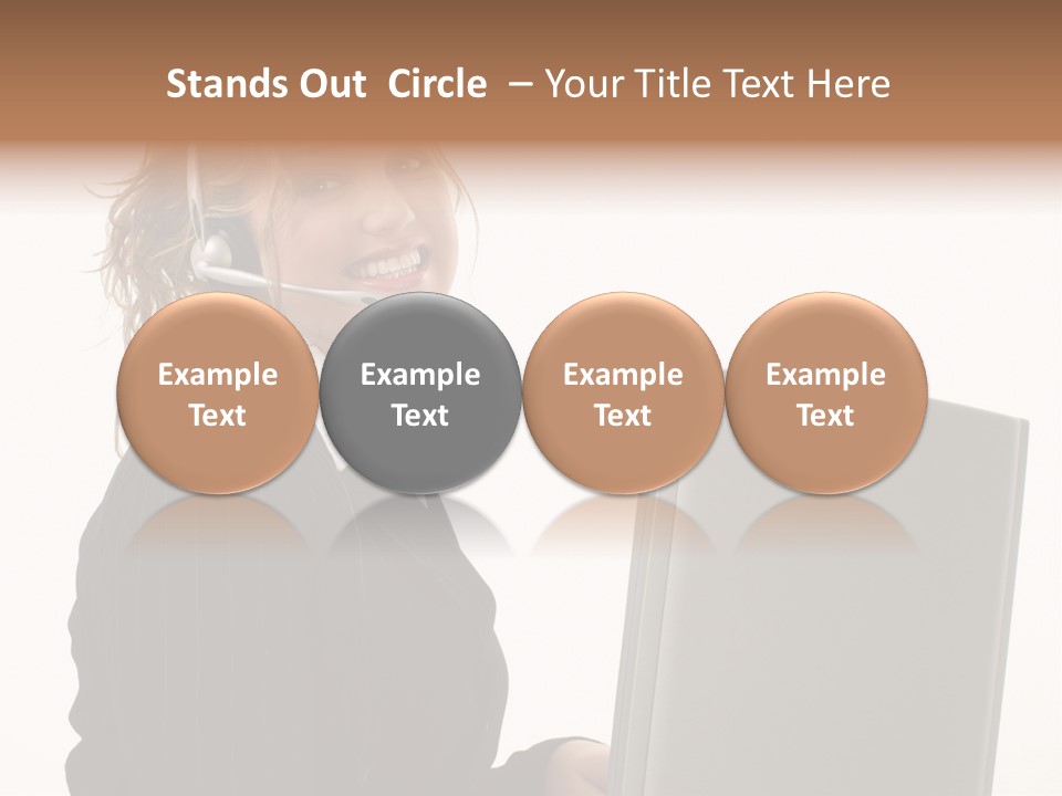 Customer Study Rep PowerPoint Template