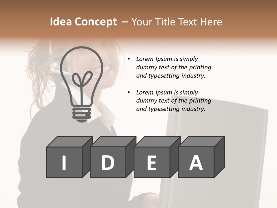 Customer Study Rep PowerPoint Template