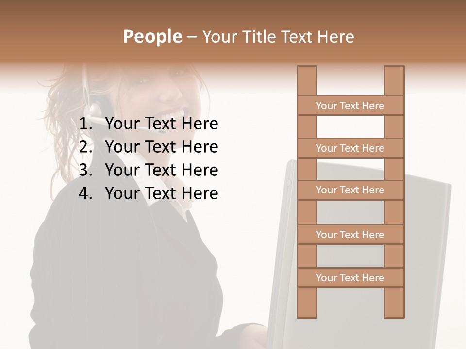 Customer Study Rep PowerPoint Template