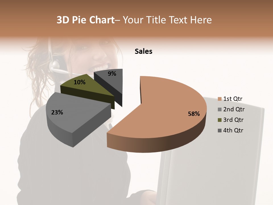 Customer Study Rep PowerPoint Template