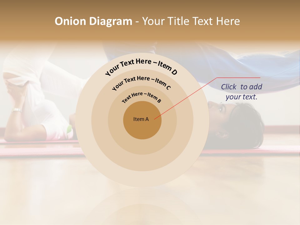 Yoga Female Exercising PowerPoint Template