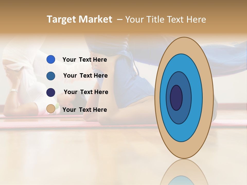 Yoga Female Exercising PowerPoint Template