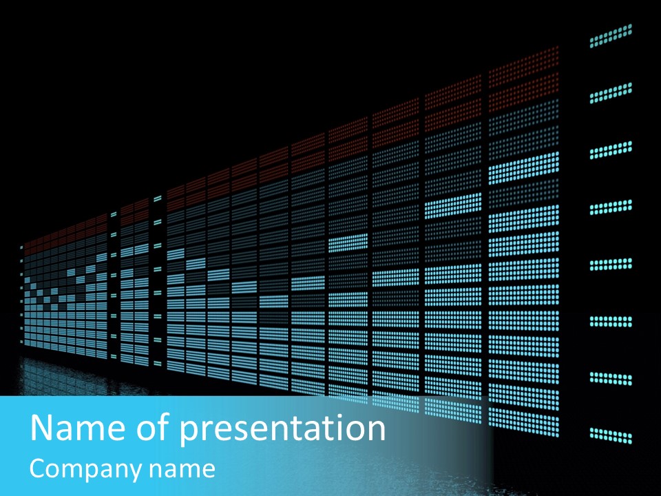 Equipment Background Light PowerPoint Template