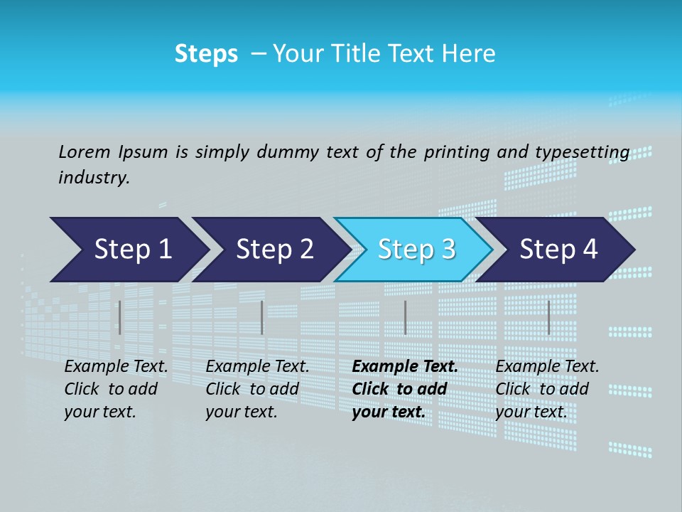 Equipment Background Light PowerPoint Template