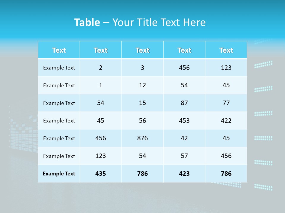 Equipment Background Light PowerPoint Template