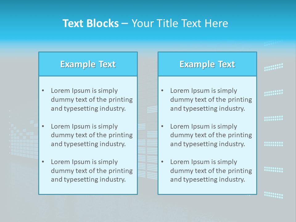 Equipment Background Light PowerPoint Template