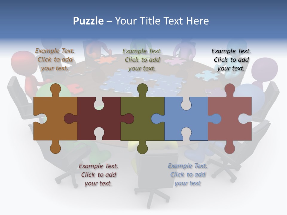 Concept Metaphor Piece PowerPoint Template