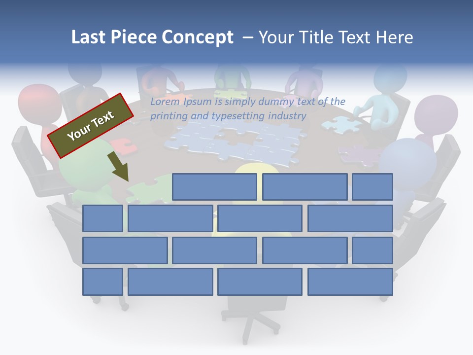 Concept Metaphor Piece PowerPoint Template