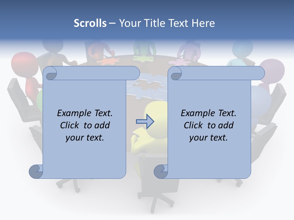 Concept Metaphor Piece PowerPoint Template