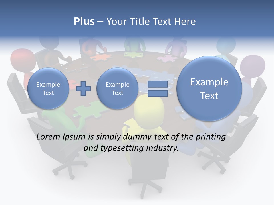 Concept Metaphor Piece PowerPoint Template