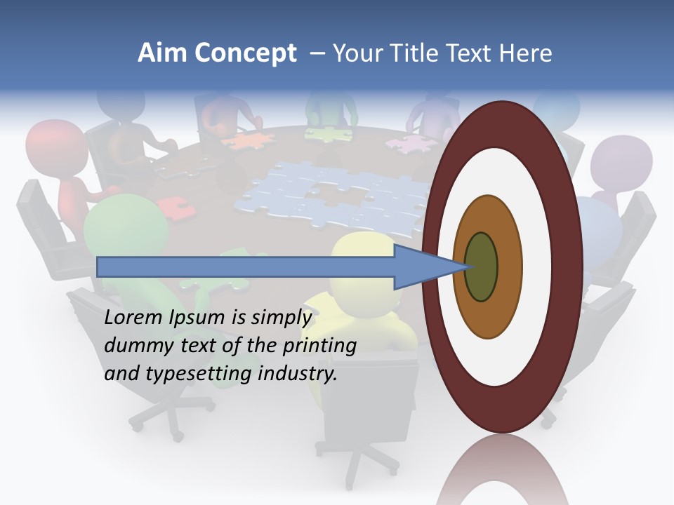 Concept Metaphor Piece PowerPoint Template