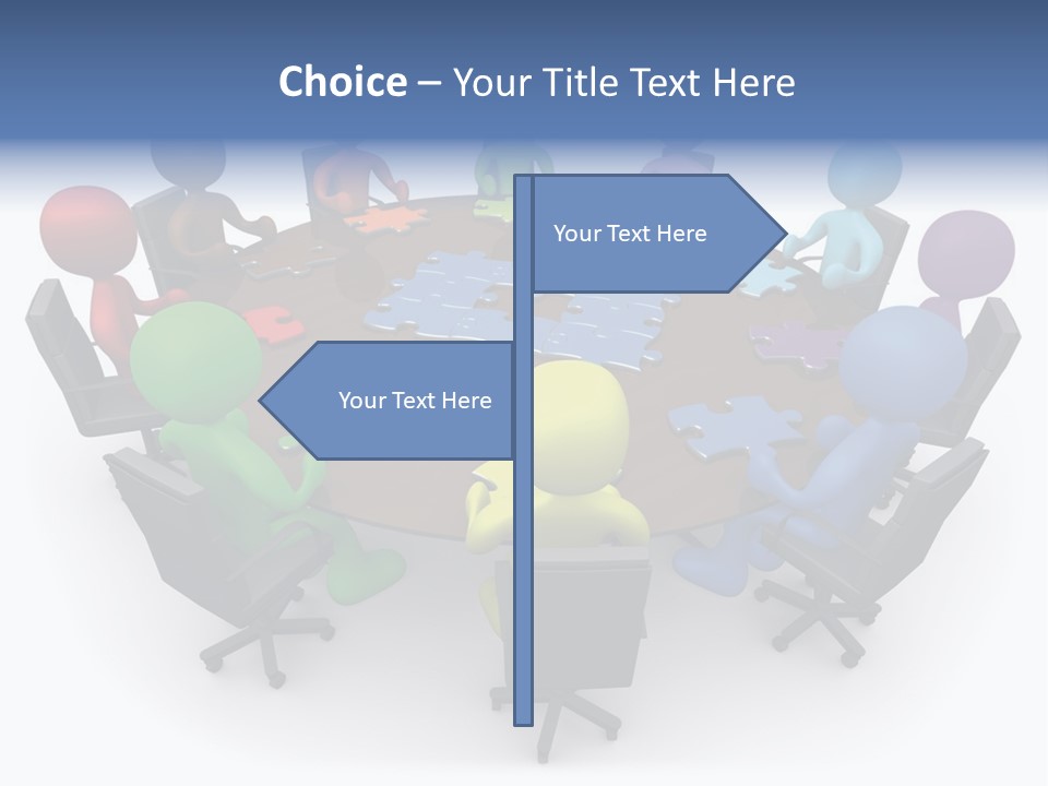 Concept Metaphor Piece PowerPoint Template
