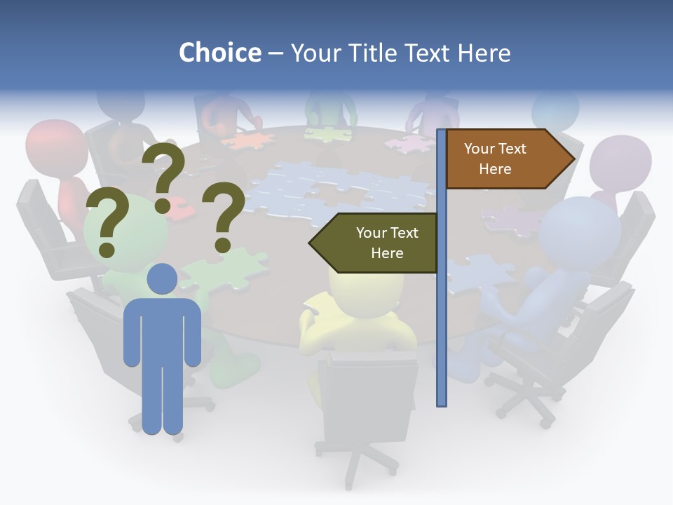 Concept Metaphor Piece PowerPoint Template