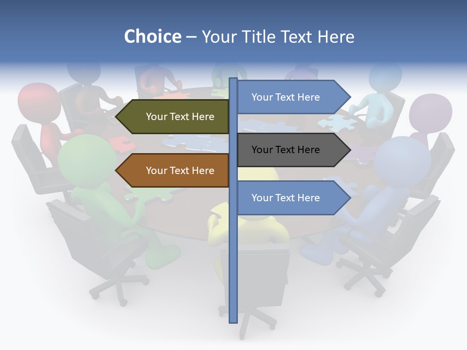 Concept Metaphor Piece PowerPoint Template