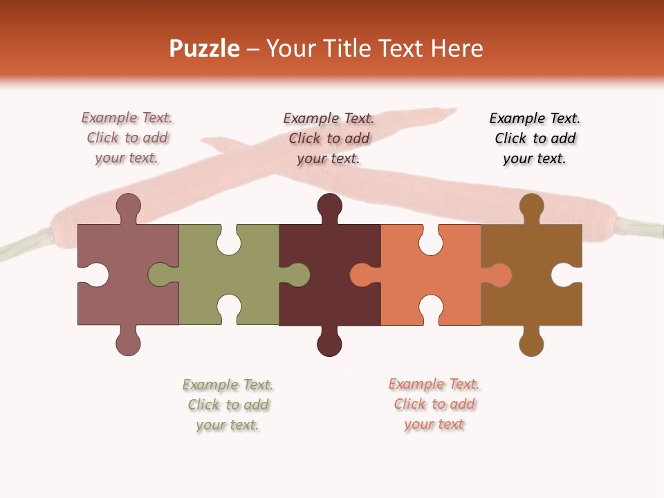 Red Fruit Carrot PowerPoint Template