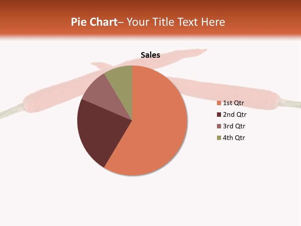 Red Fruit Carrot PowerPoint Template