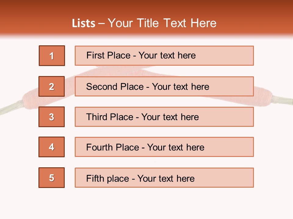 Red Fruit Carrot PowerPoint Template