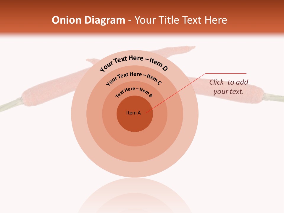 Red Fruit Carrot PowerPoint Template