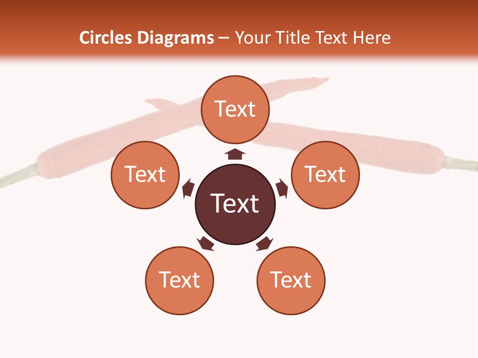 Red Fruit Carrot PowerPoint Template