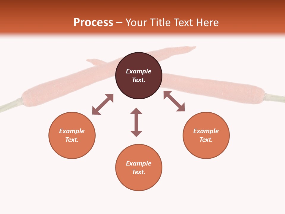 Red Fruit Carrot PowerPoint Template