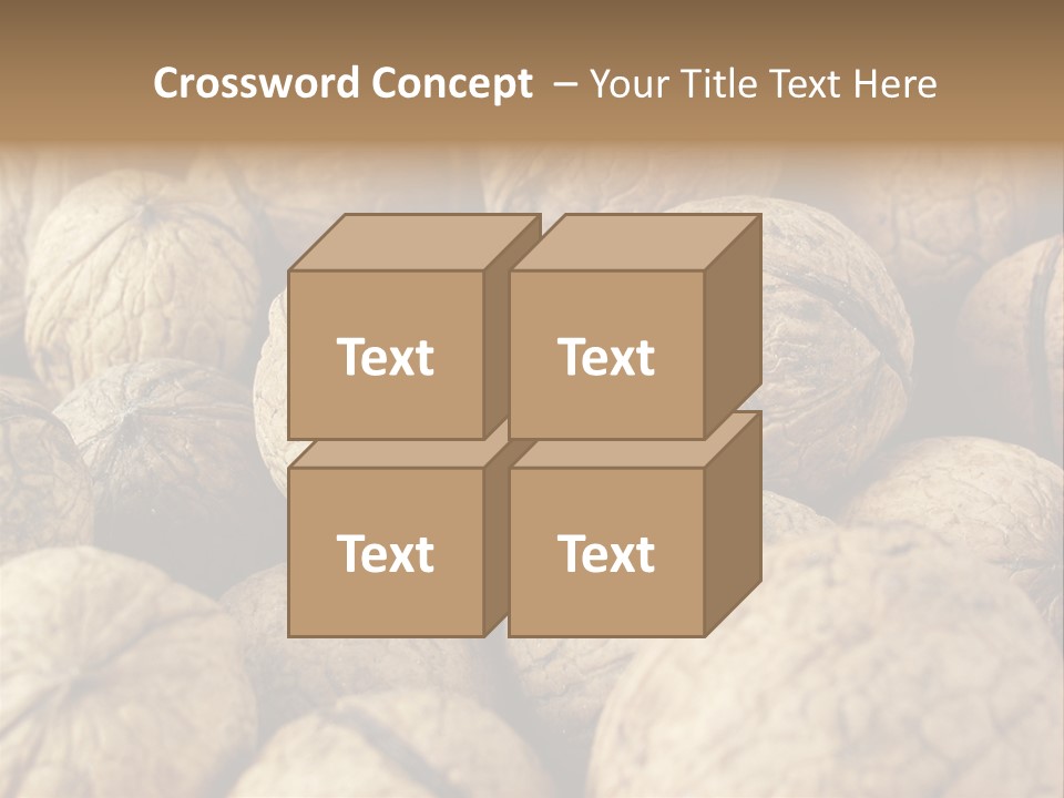 Fruit Filbert Bug PowerPoint Template