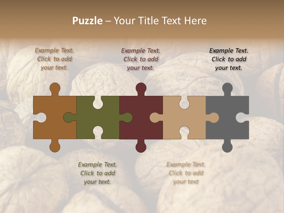 Fruit Filbert Bug PowerPoint Template