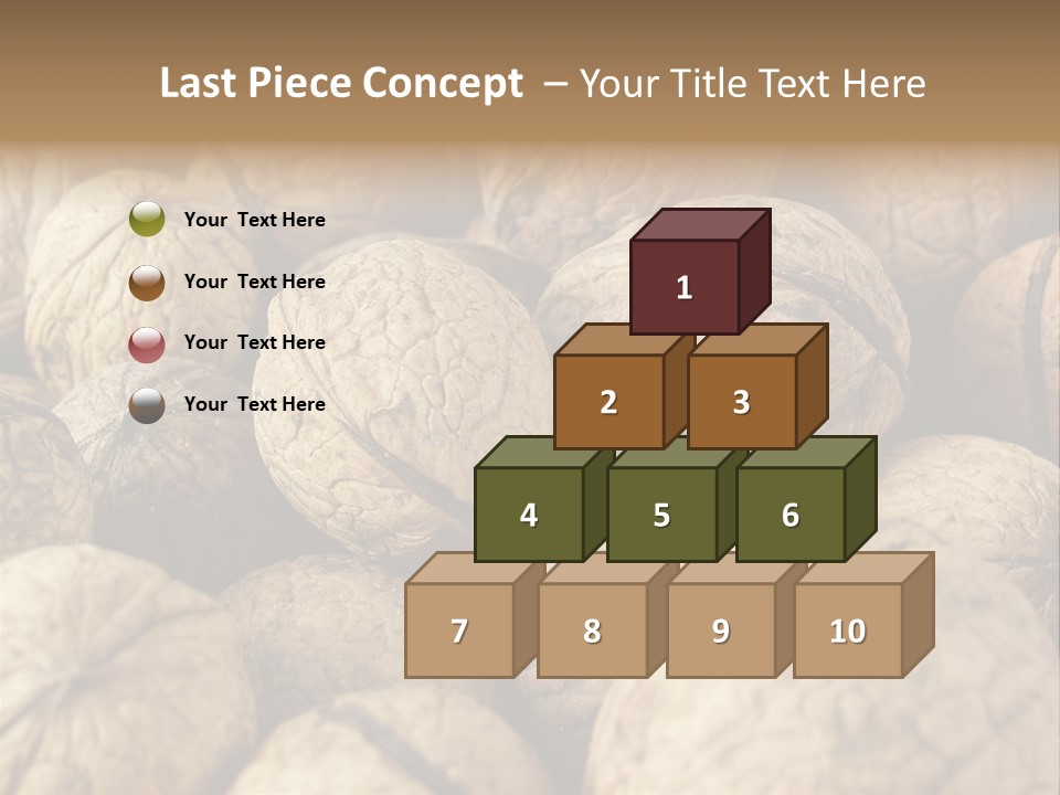 Fruit Filbert Bug PowerPoint Template