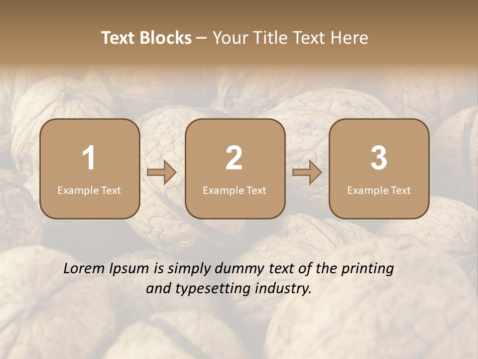 Fruit Filbert Bug PowerPoint Template