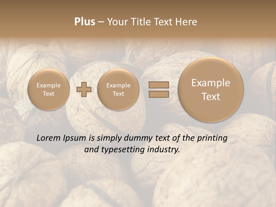 Fruit Filbert Bug PowerPoint Template